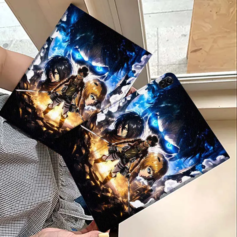 

A-Attacks on T-Titans Anime For Huawei MatePad M5 T5 SE 11 Pro Honor Tab 5 V7 V8 X9 GT 10.1 10.8 Inch Tablet Case