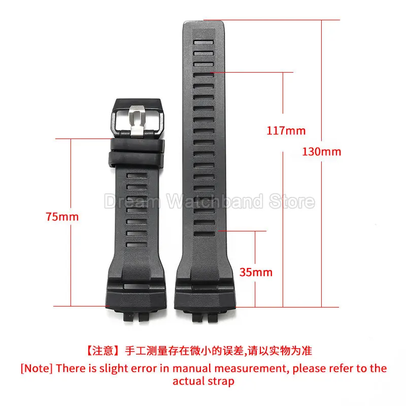 For Casio G-SHOCK GBD-200SM GBD-200RD GBD-200-1/2/9 Black Silicone Watchband Odorless Smooth Touch Double Convex Lugs
