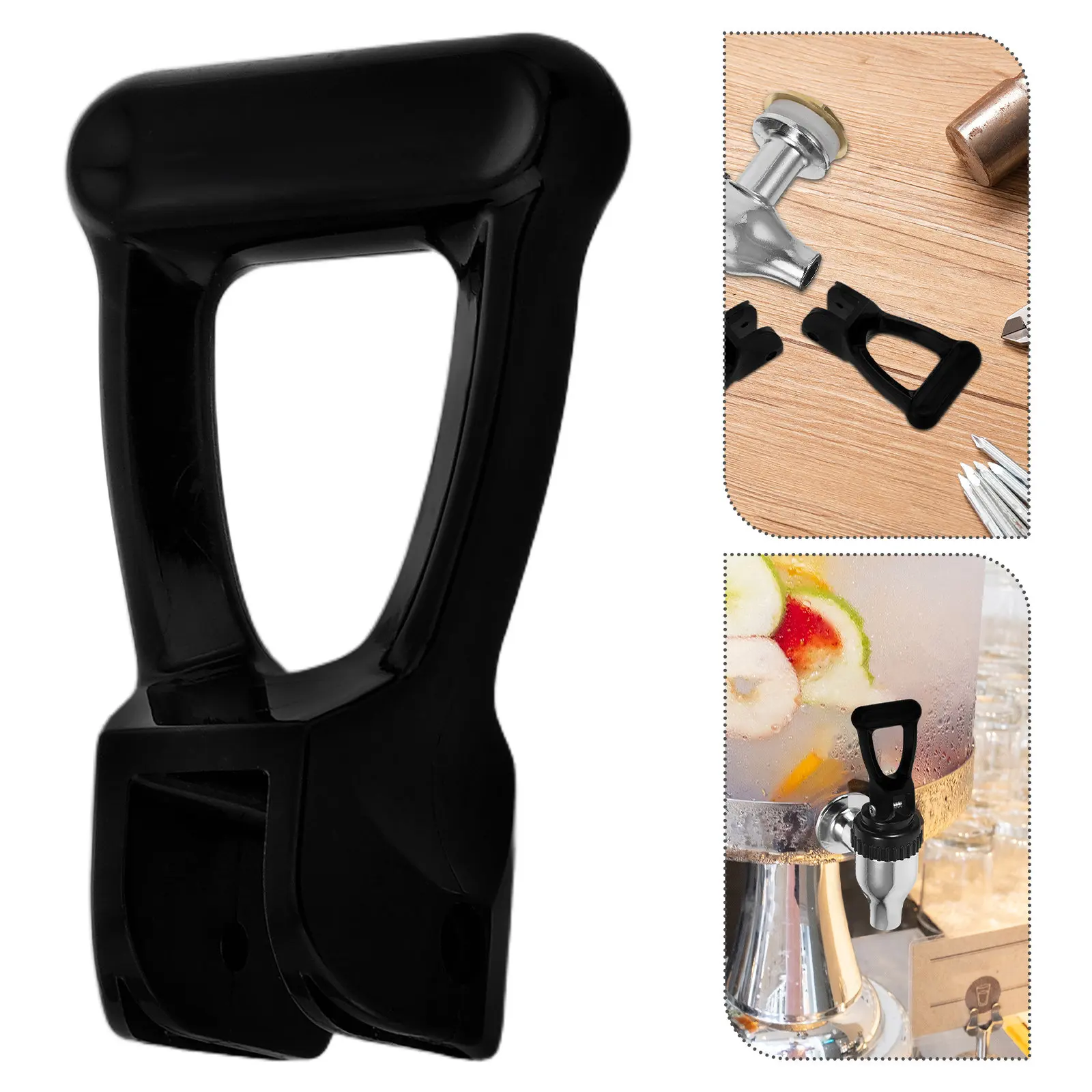 2Pcs Replacement Faucet Handle for Insulated Beverage Dispenser Hot Water Coffee Milk Tea Bucket Easy Install Hot Water Bucket