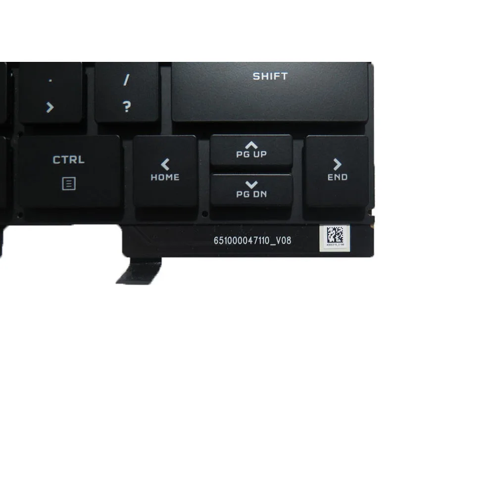 UK GR FR NE Laptop Mechanical Keyboard For Tongfang GC6RR7U English US Black RGB Colourful Backlit RGB Colourful Backlit New