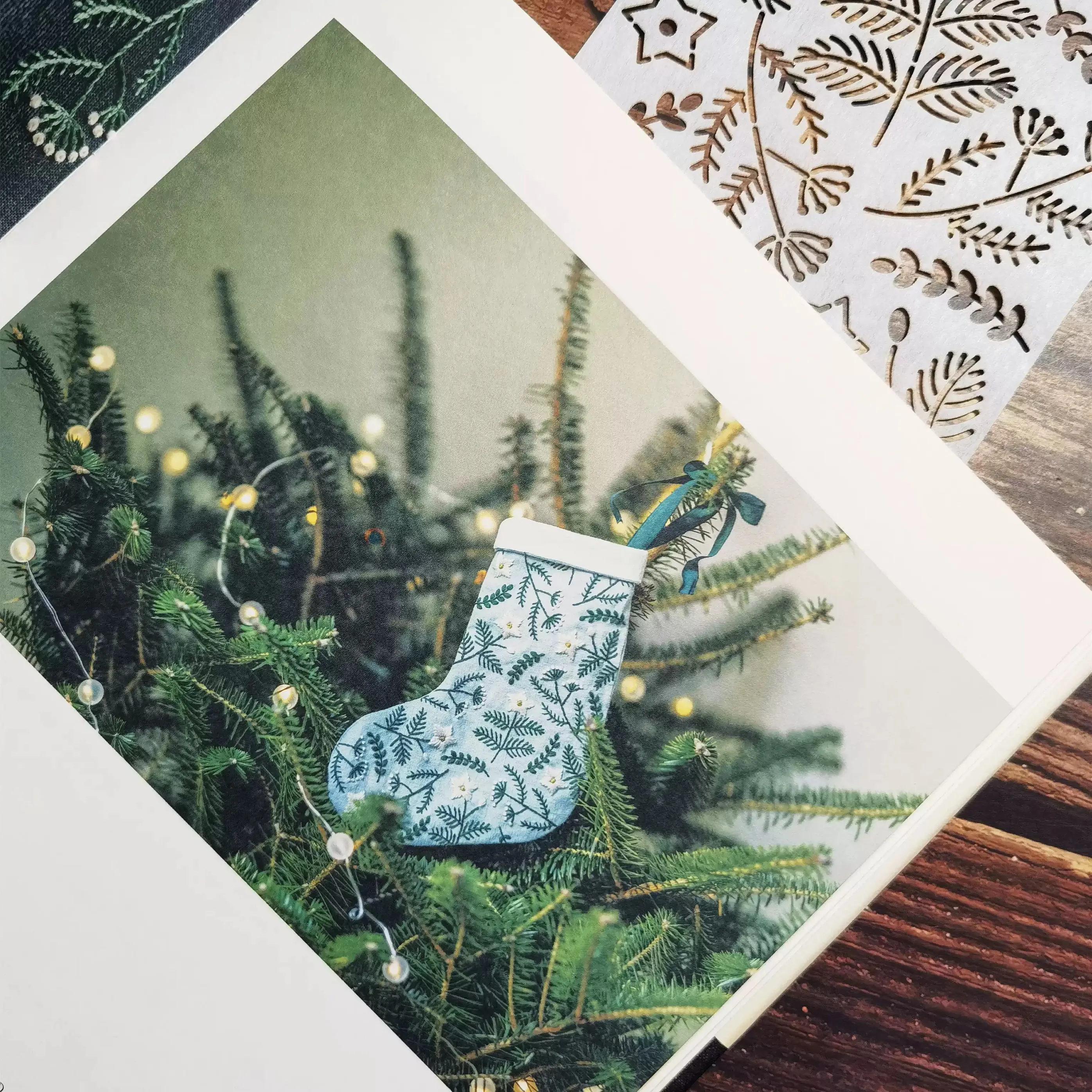 

Reusable PET soft Quilting Templates Sashiko Stencils plant Christmas Socks fabric Sashiko embroidery Soft Drawing templates