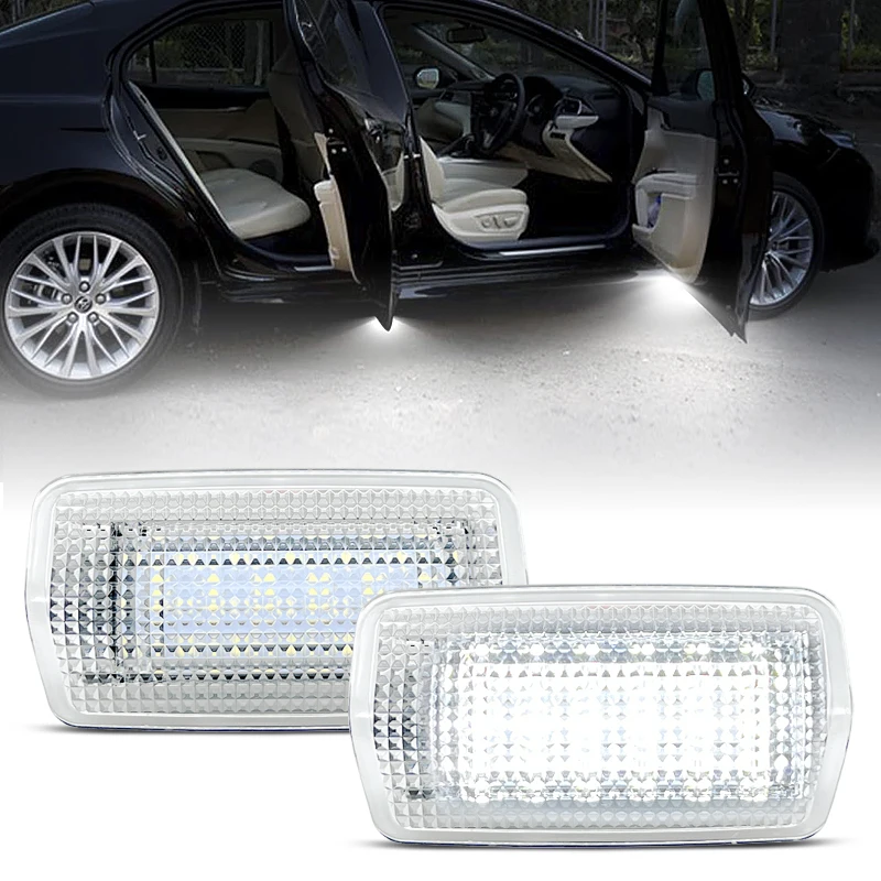 2 шт. для Toyota 4Runner Aurion Avalon Alphard Crown Camry Corolla Canarado Estima белый светодиодный светильник под дверью