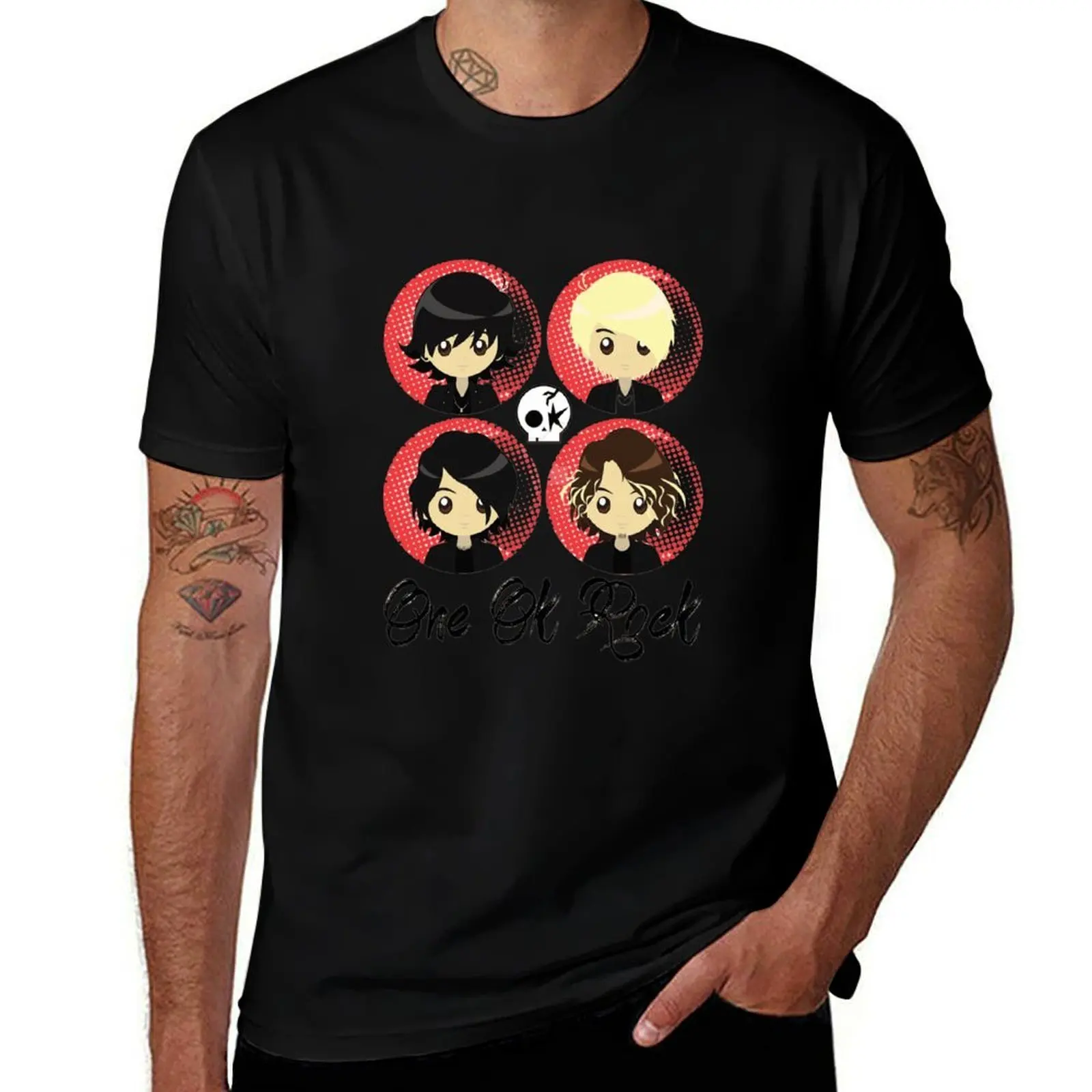

one ok rock music T-Shirt Anime t-shirt shirts graphic heavyweights men tshirt