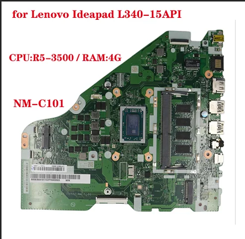 

FRU: 5b20s42275 для Lenovo Ideapad L340-15API Материнская плата ноутбука FG542 FG543 FG742 NM-C101 с процессором A300U_UMA_4G 100% тестовая работа