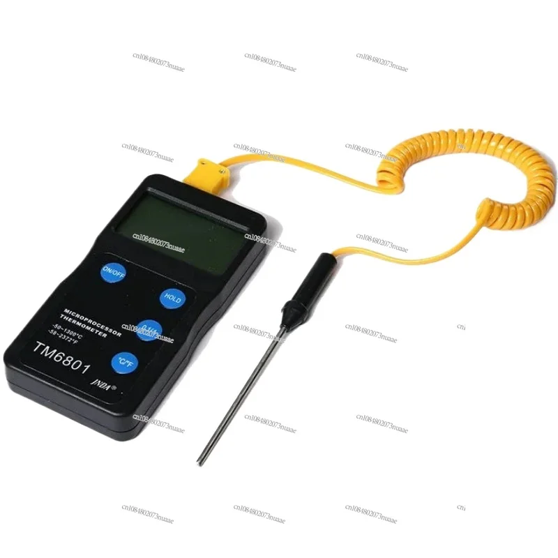 Hand-held contact electronic digital thermometer probe portable TM-6801