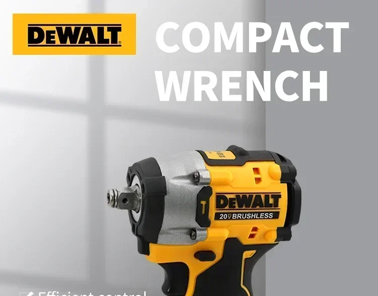 DEWALT DCF921 مفتاح ربط 20 فولت مفتاح ربط صدمي بدون فرش لاسلكي مفتاح شحن متغير السرعة أدوات كهربائية (بدون بطارية)