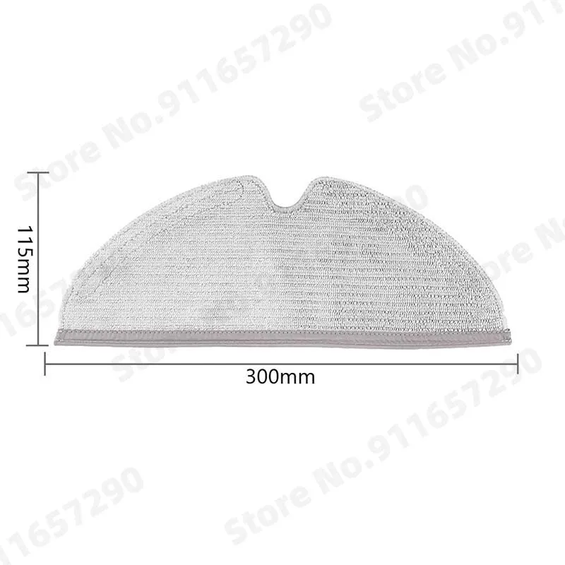 Набор аксессуаров для робота-пылесоса Xiaomi Roborock S50, S51, S55, S6, насадки на салфетки для влажной и сухой уборки, резервуар для воды