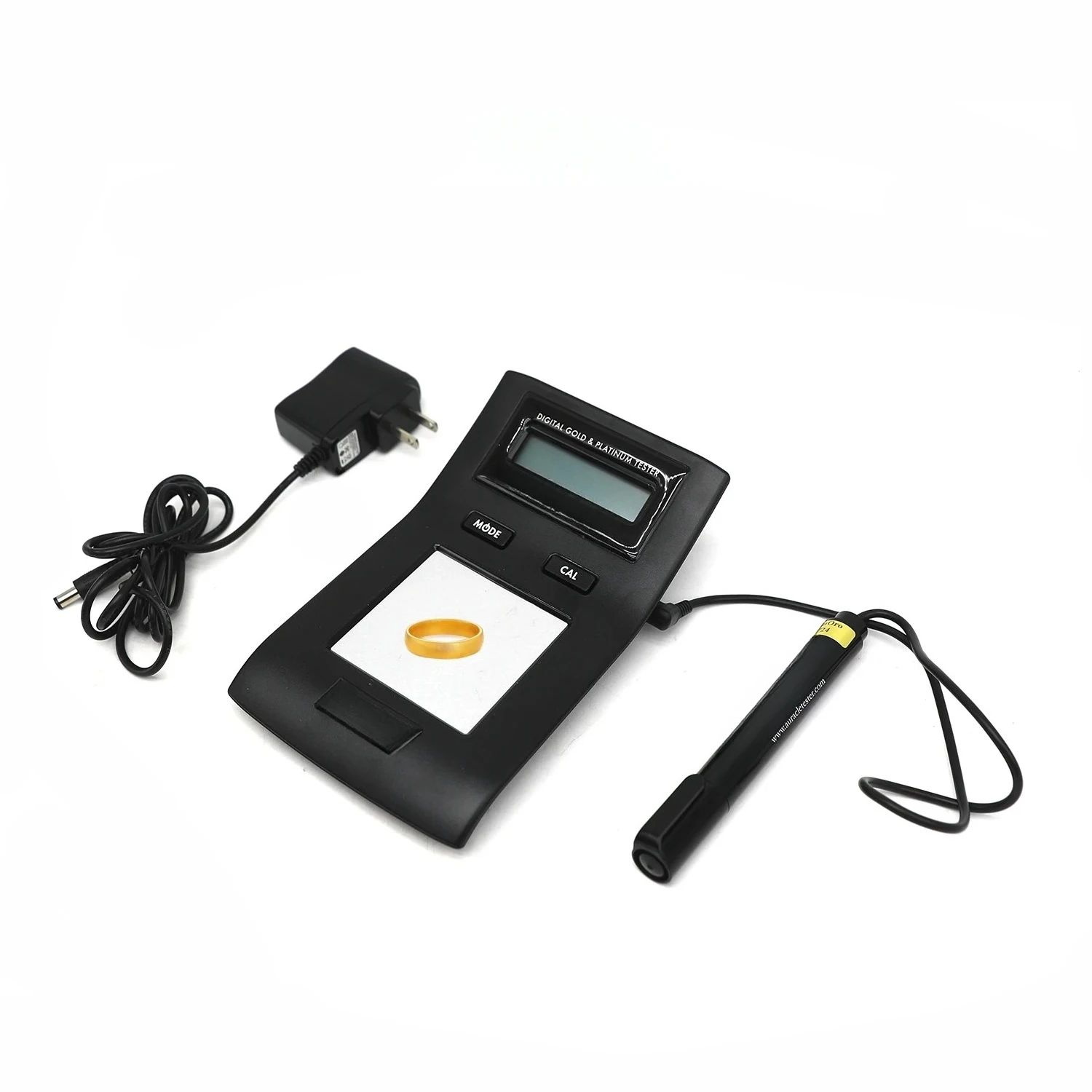 

6-24K Gold Tester Machine New Condition Jewelry Tool Equipment for Gold & Platinum Density Testing Made of Metal & Rubber