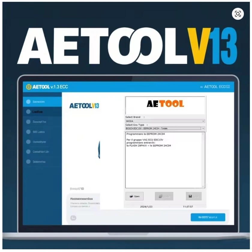 

2025 AETOOL V1.3 ECU Decoding Immobilizer EEPROM off IMMO Remover V1.3 ECU Dump Calculate PIN Virgin/IMMO Removal Tool