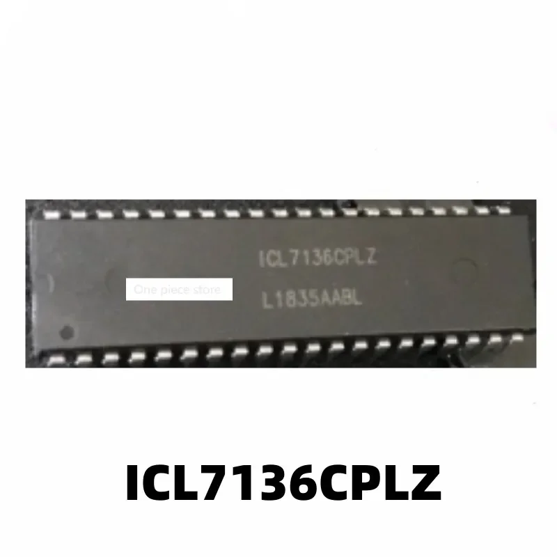 5PCS ICL7136CPLZ ICL7136 Inline DIP-40 Analog to Digital Converter Chip