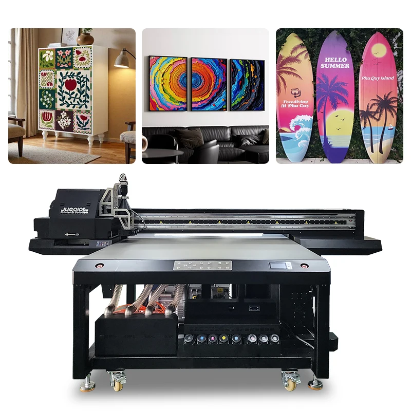 Jucolor 1613 UV Flatbed Printer With CCD Large Format High Precision UV Printing For Glass Wooden Board Acrylic Metal Sheet