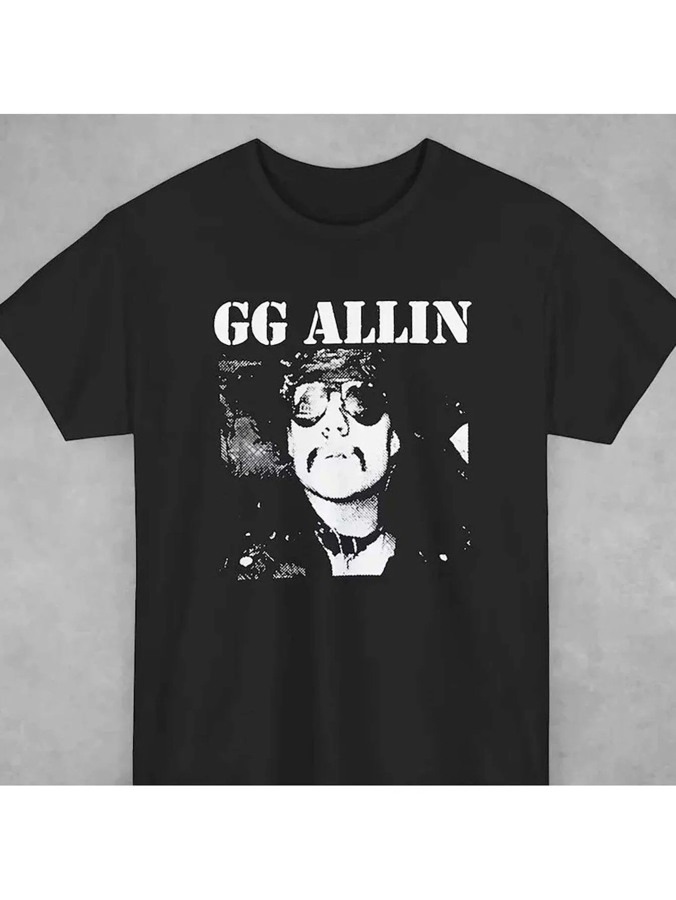 Gg Allin T Shirt Unisex Hardcore Punk Rock Short Sleeves