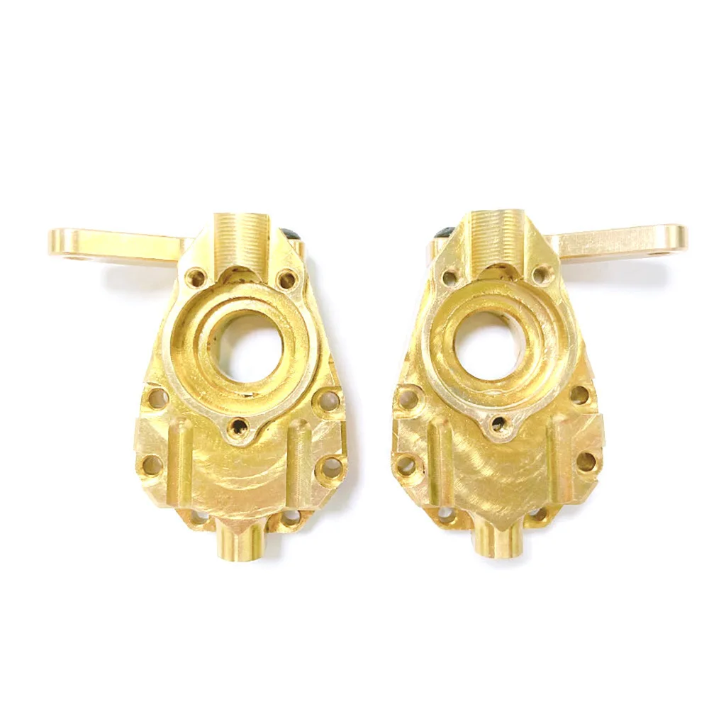 

1/10 Simulation climbing car TRX4 brass front axle steering cup inner cover TRX-4 axle modification and upgrade accessories