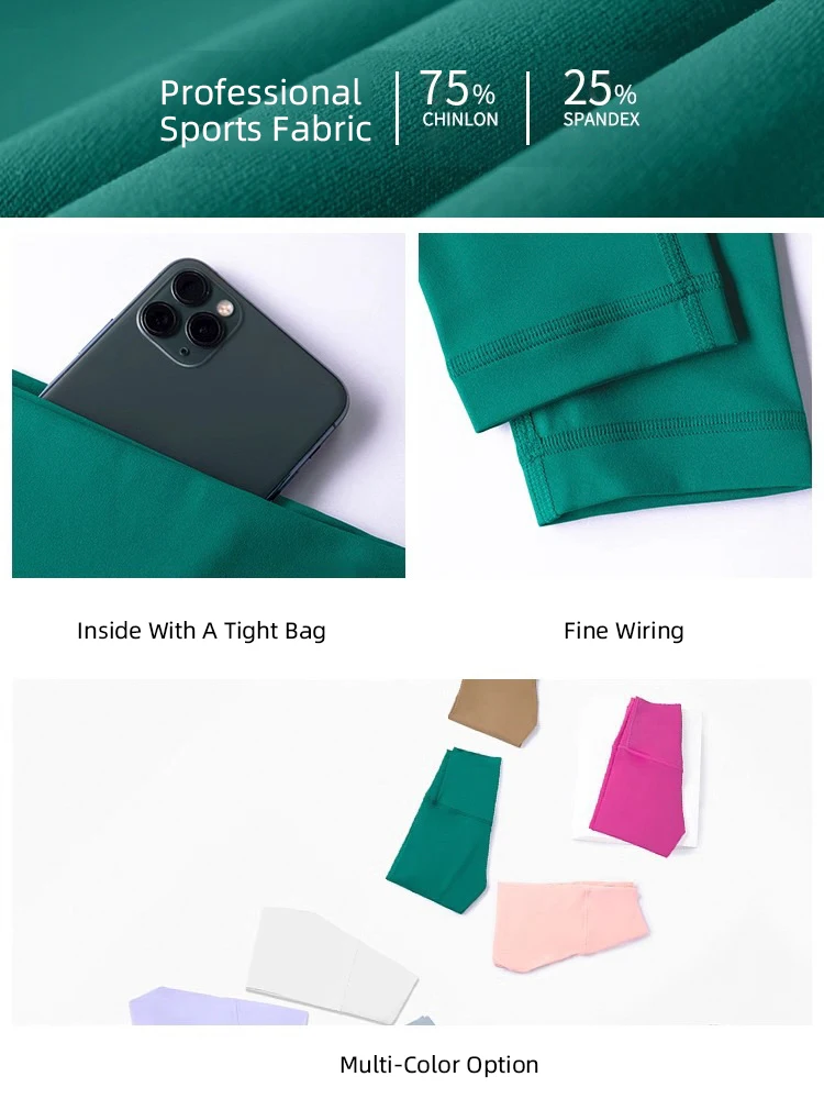 Women Leggings With Pockets Yoga Pants Gym Leggings Sport Women Fitness High Waist Legging Tummy Control Running Training👖👖