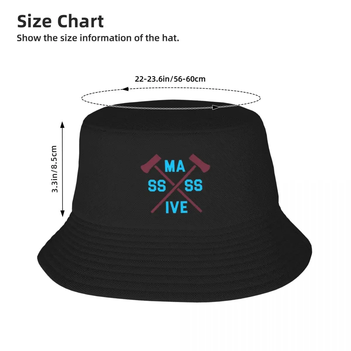 West Ham Irons Bucket Hats Panama Hat Children Bob Hats Cool Fisherman Hats Fashion Unisex Sun Hat