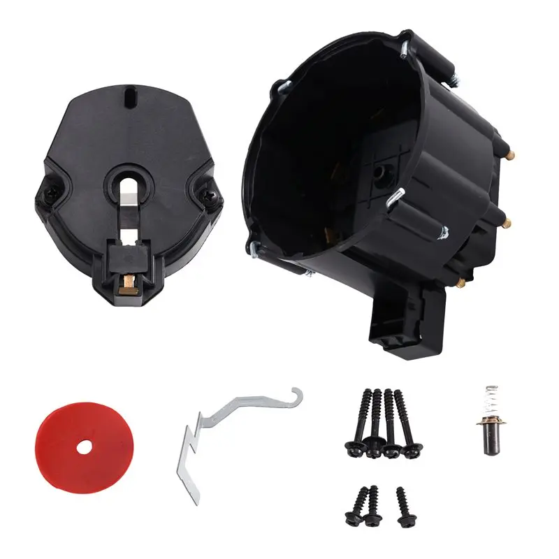 HEI Distributor Cap Coil And K549 Rotor Replacement For SBC BBC 305 350 454 Engine Systems-T61C