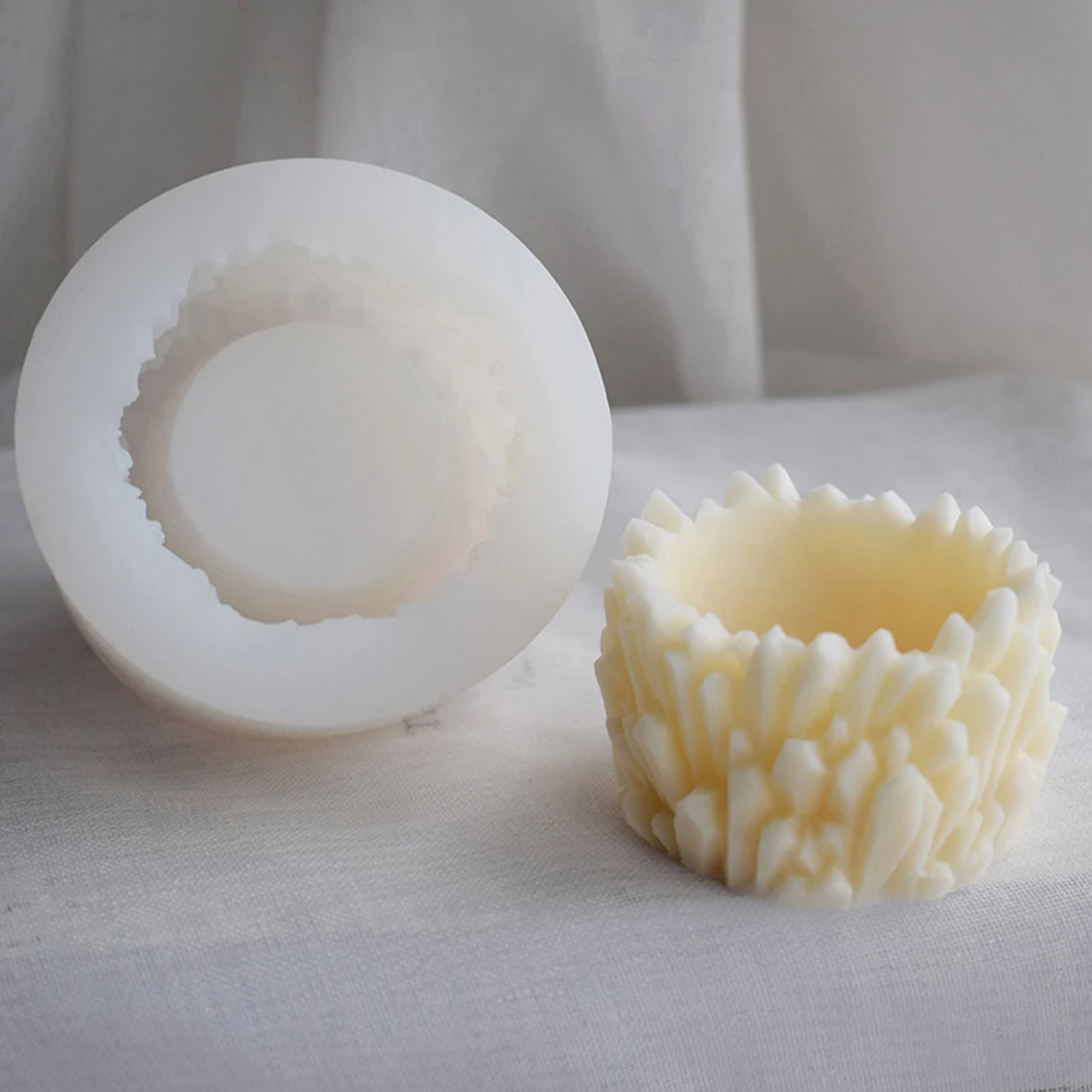 

Silicone Flower Pot Mold Diy Tabletop Decor Molds Ornament Casting Epoxy Resin Crafts Aromatherapy