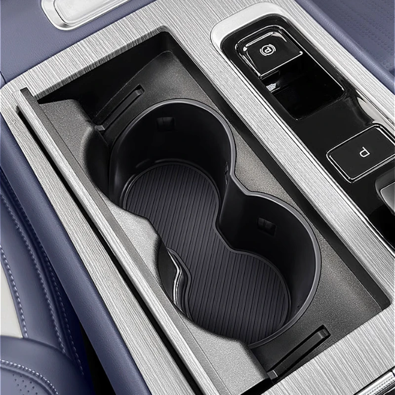 For Geely Boyue L Atlas FX11 Starray 2024 Car Central Control Water Cup Storage Silicone Cover Beverage Cup Slot Pad Accessories