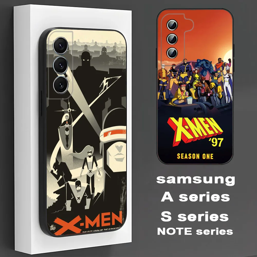 X_X-Men D-DC Movie Phone Case For Samsung Galaxy A52 A12 A51 S21 Edge S22ULTRA S23 S20LITE Plus Ultra Black Cover