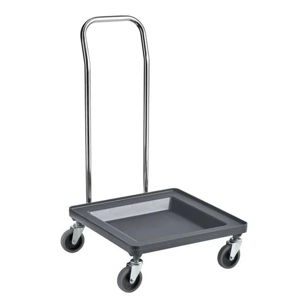 Warewashing Gray Dish Rack and Glass Rack Dolly with 36