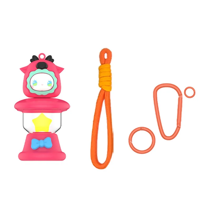 

ABAC-Anti-Lost Device For Airtag Night Light Pendant Protective Cover Dustproof Storage Cartoon Cute Children Couple Design