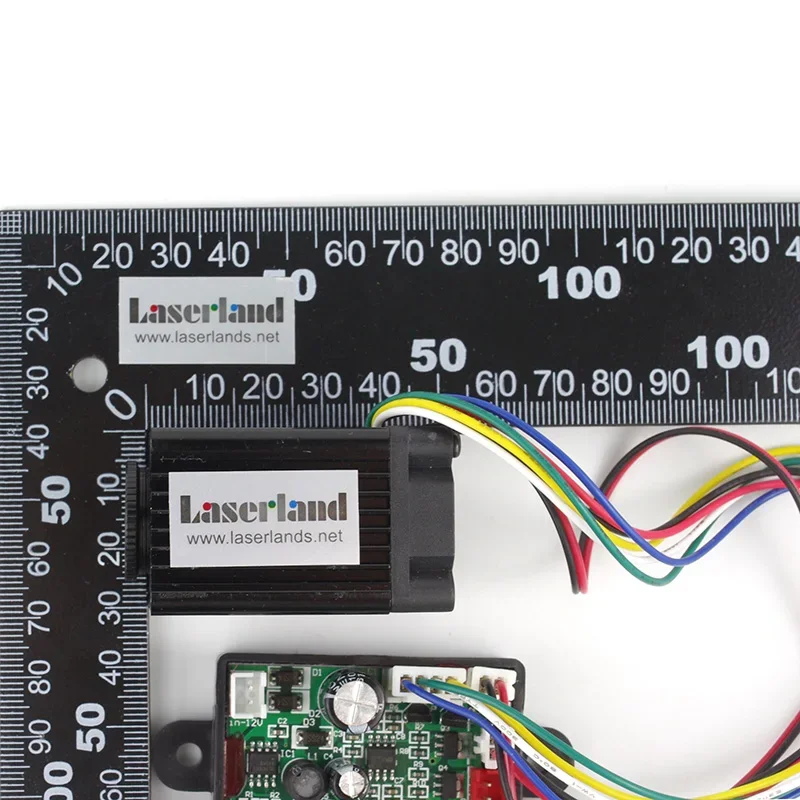 Imagem -05 - Green Beam Laser Dot Module Diode Iluminação de Palco Long Duty Circle 12v dc Ttl 520nm 120mw