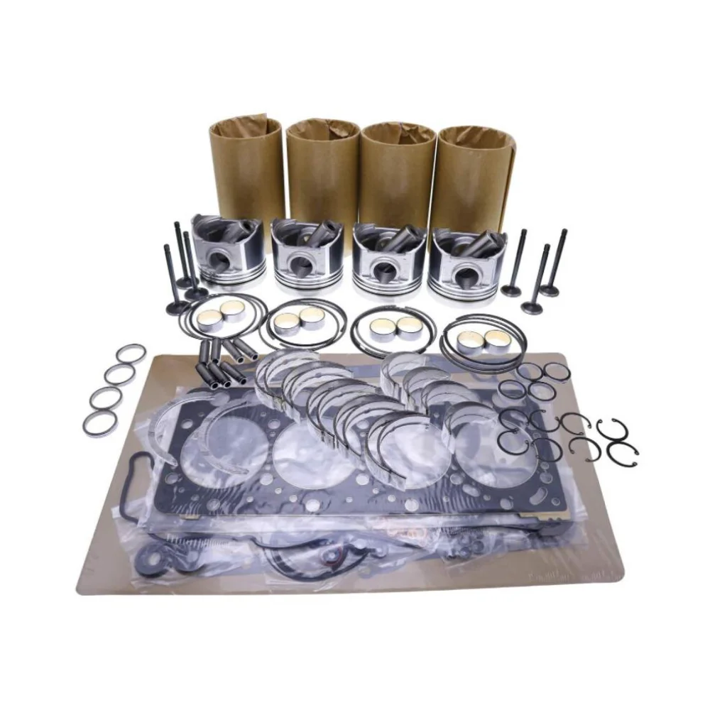 

4 Cylinder Rebuild Kit for Kubota V1505 V1505BH V1505-E Engine B3030HSD Tractor