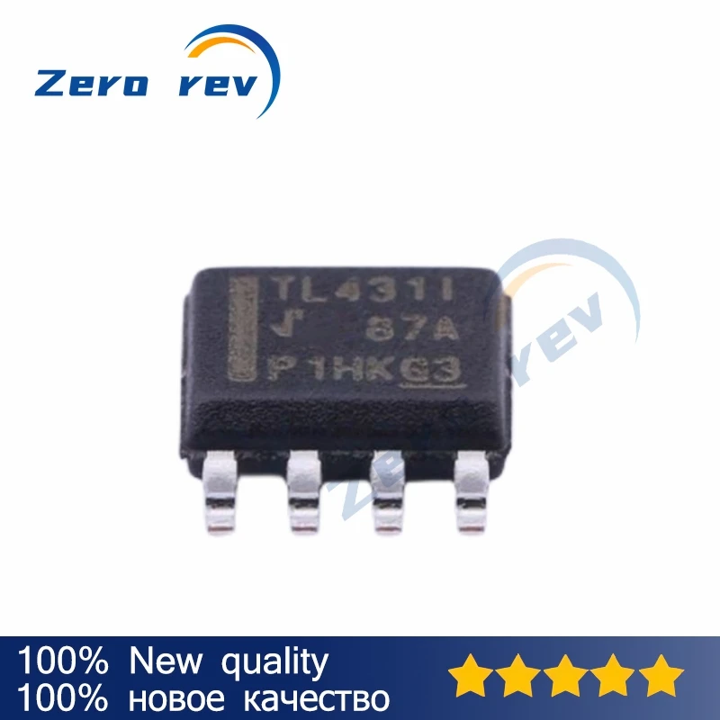 10Pcs 100% New TL431IDR TL431I TL431BIDR Z431B TL431CDR TL431C TL431AIDR 431AI TL431ACDR 431AC SOIC-8