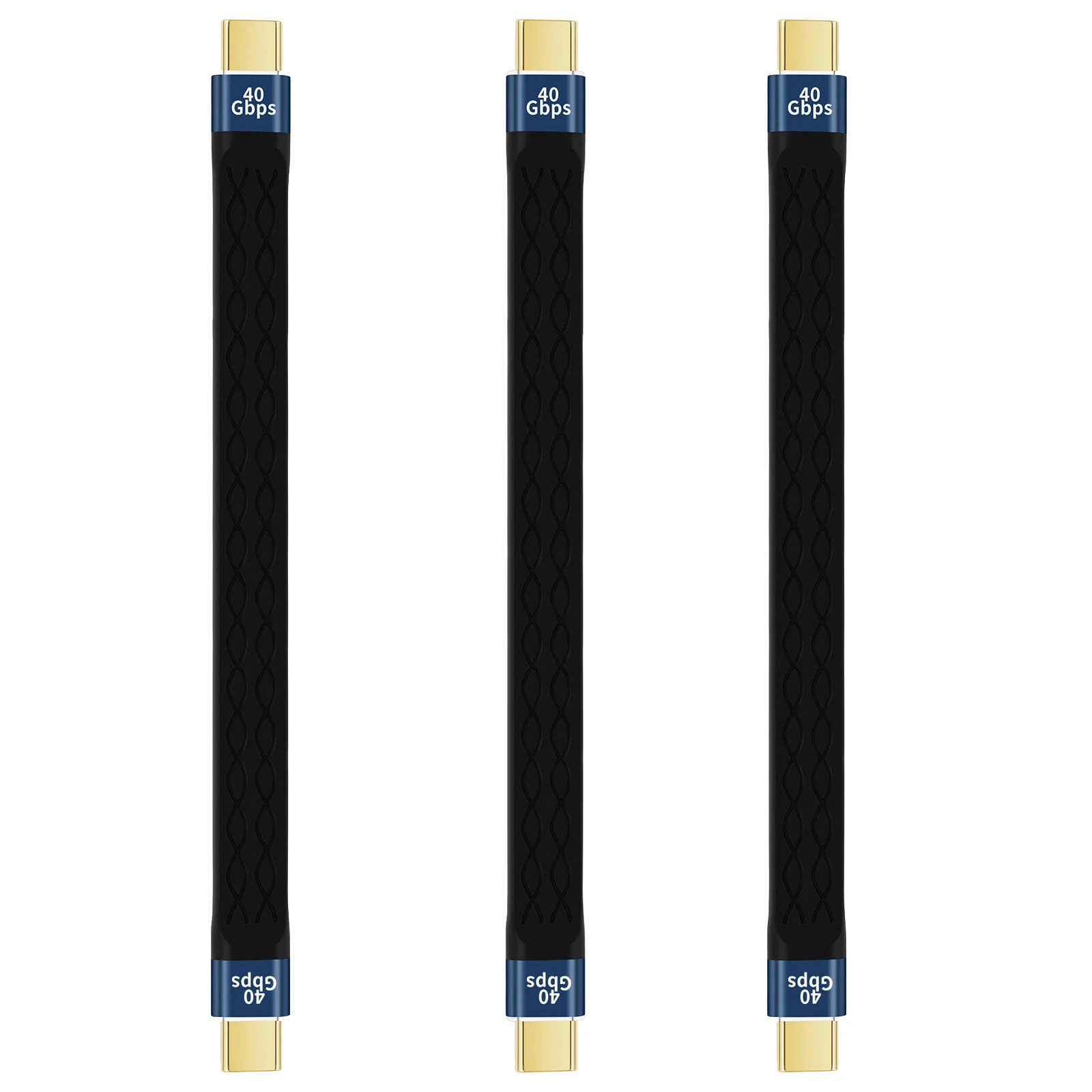 USB4 Kurzes USB-C zu USB-C Kabel 40Gbps Datenübertragung PD 240W Schnellladung 8K 60Hz Typ-C Kabel für Laptop SSD Powerbank