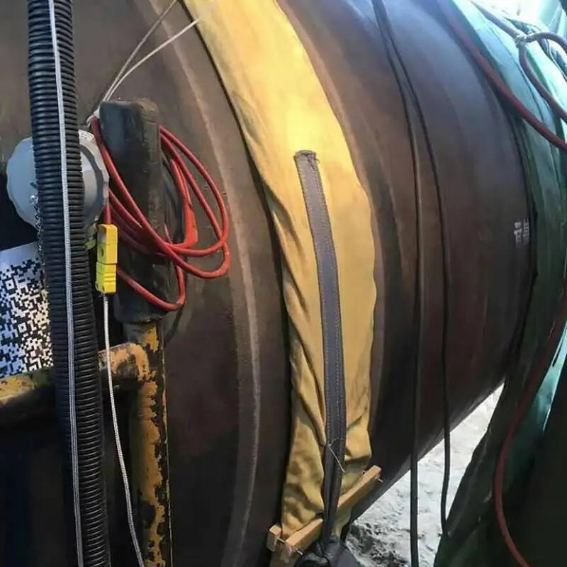 Pipeline Induction Heater During Pipe Welding And Coating Pre-Heating