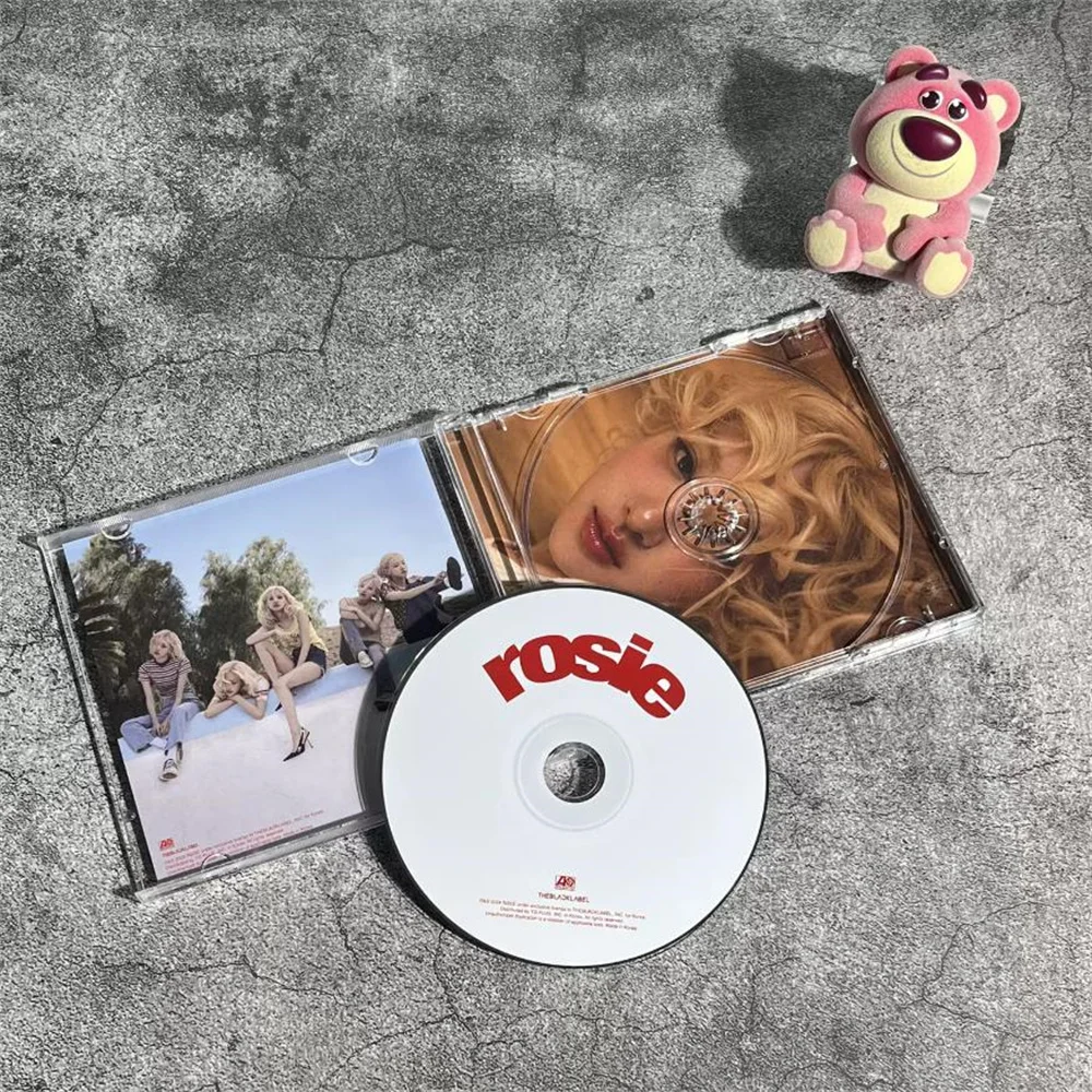 ألبوم القرص المضغوط للمغني الكوري ROSE Park Choi Young's Solo Album 'Rosie' CD Bonus