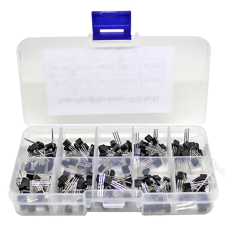 

200pcs Kit 10 Specifications Black White Durable Lightweight Sturdy Design Easy Install Practical Use Professional