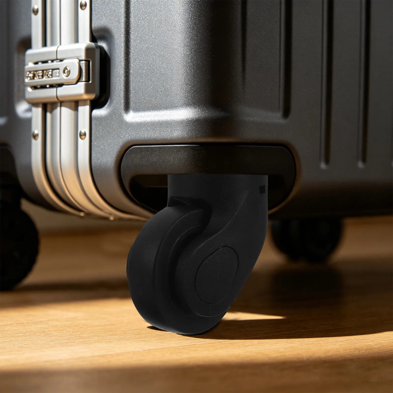 2Pcs Luggage Wheels Replacement Suitcase Silent Swivel Caster Spare Parts for Bag Repair Wear Resistant and Quiet