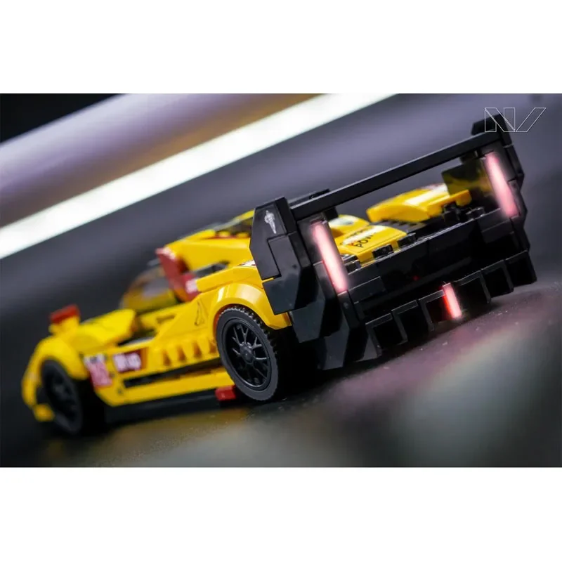 

MOC-121383NewNVR S&P-01Iconic Sports Car Racing Building Block Модель349 деталей MOC Креативный подарок для мальчиков Детская игрушка на день рождения.