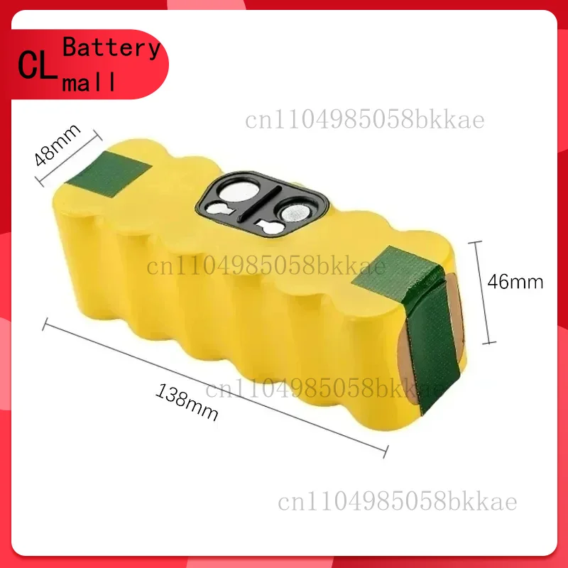 

14.4V For IRobot Roomba 500 600 700 800 900 595 620 650 780 890 Battery Rechargeable Battery 5.2Ah