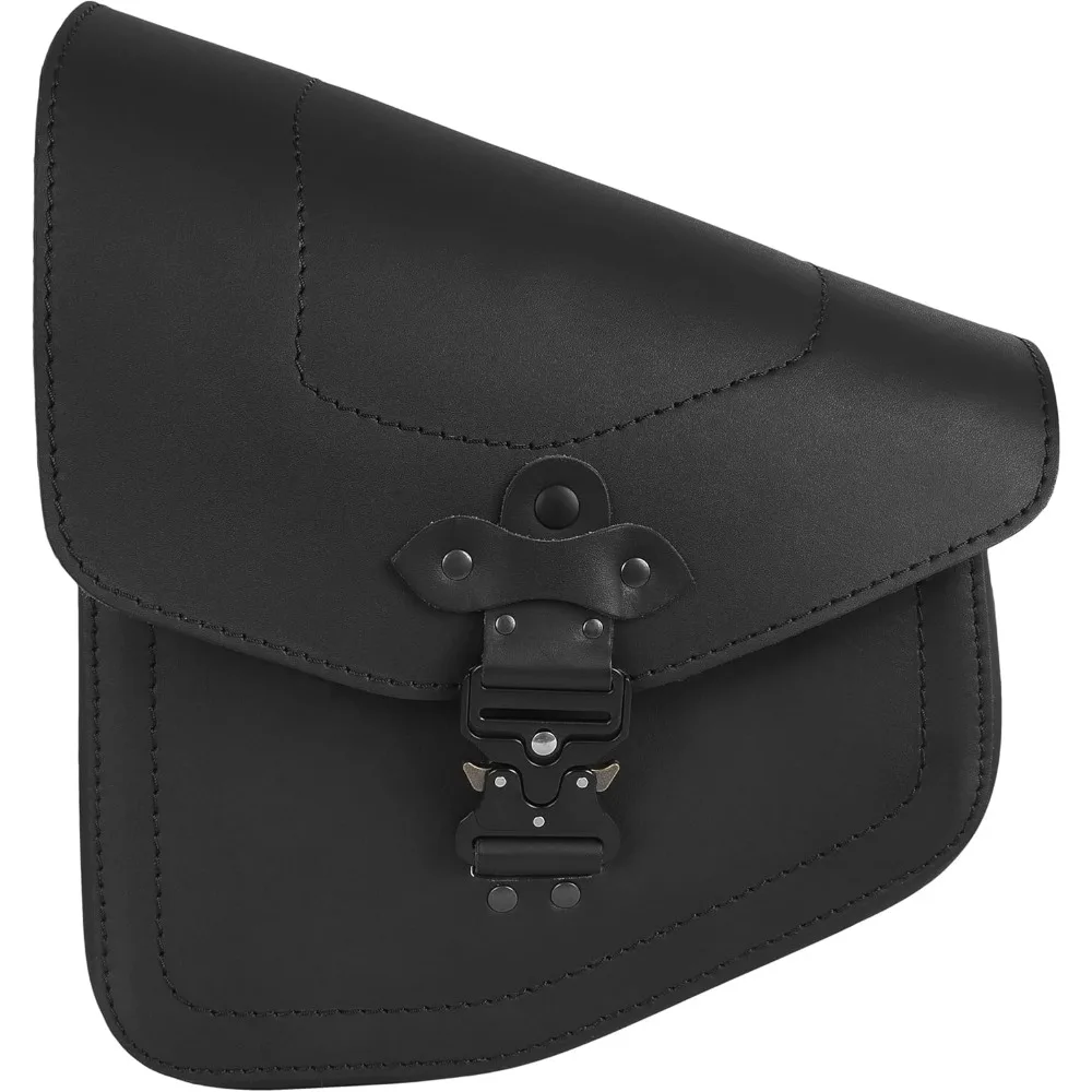 odin blackline swing arm bag biker bag hardtail frame compatible with harley davidson fatboy left breakout fat bob side hd speci