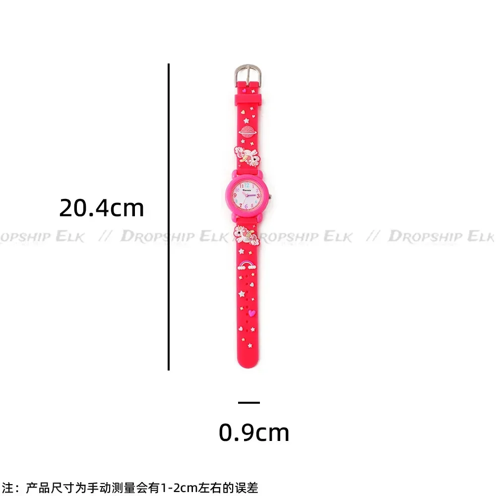 Cartoon Unicorn Children's Watches New Cute Girl Electronic Watch Student Quartz Watch Award Gift Watch for Kids Relojes