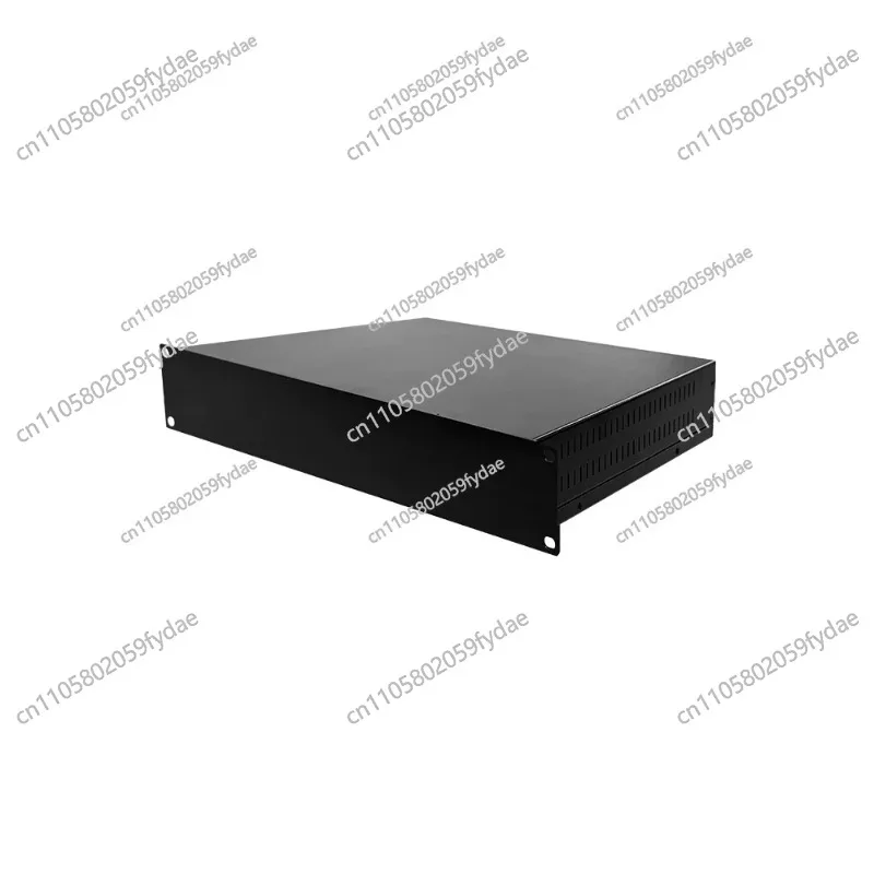 19-inch  2U Standard Industrial Control Chassis 500mm Deep Sheet Metal Enclosure Machined Server Chassis