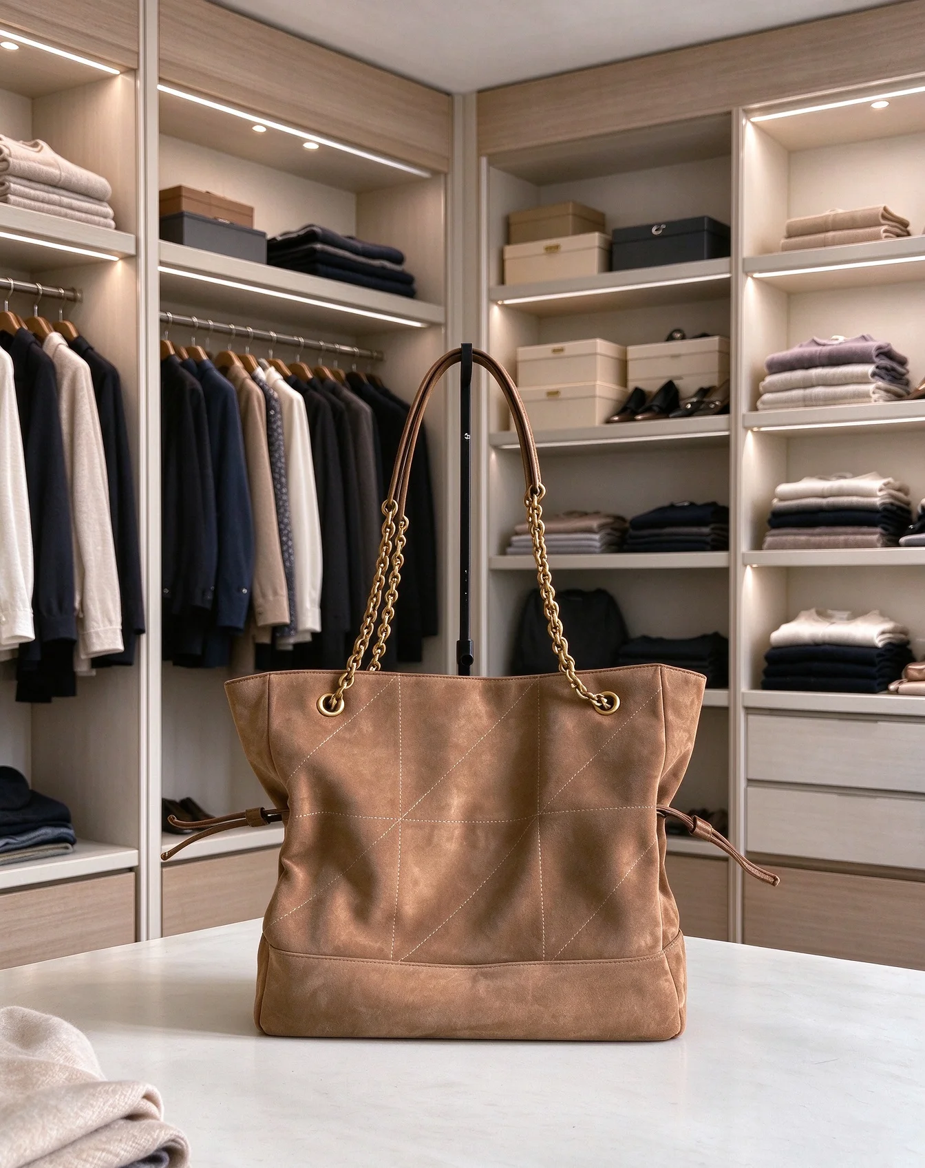Office Meeting Women Designer Look Handbag Fashion Shoulder Bag Crossbody Bag High Quality PU Leather Ladies Tote Bag Stylish Female Purse Adjustable Strap Multi Compartment Bag For Meeting Work Business Travel Daily Women Purse
