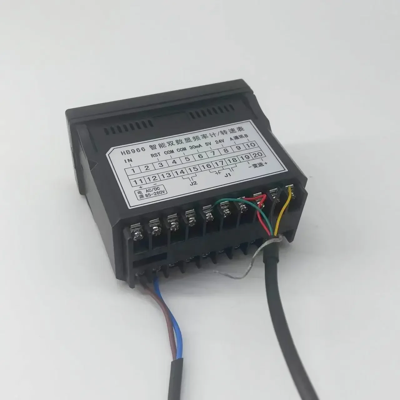 

NEW In Stock Dual 6-bit LED display screen 485/4-20mA interface connection sensor distance, speed encoder digital display meter