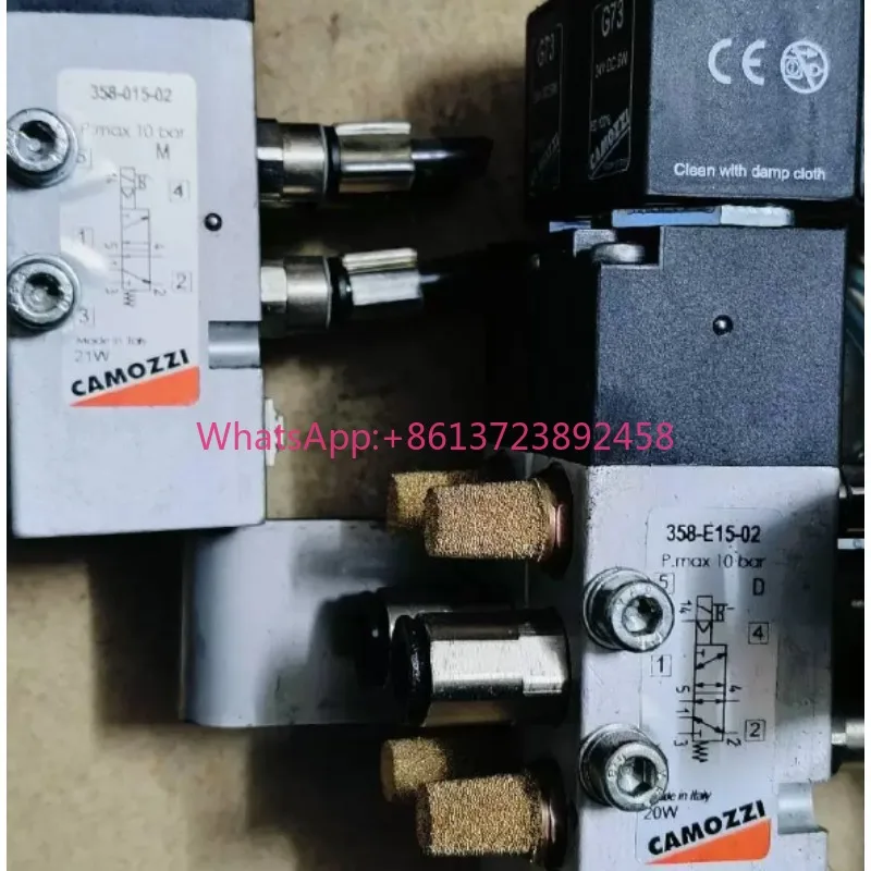 

CAMOZZI Solenoid Valve 354-E15-02 334-011-02 358-011-02 358-015-02-G73