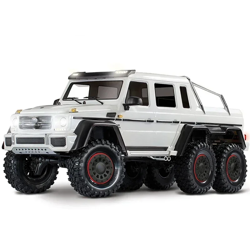 TRAXXAS TRX6 G63 1/10 RC Model samochodu Big G 6x6 z napędem na sześć kół elektryczny pilot do wspinaczki terenowej Model 88096-4 zabawki dla