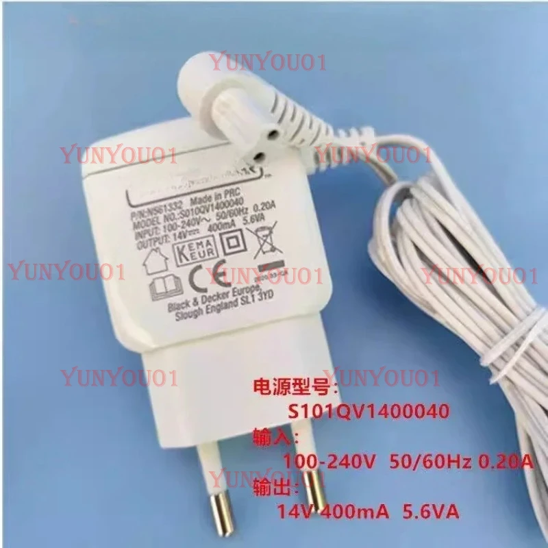 Suitable for BLACK DECKER Vacuum Cleaner Power Adapter 14V 23V 400mA