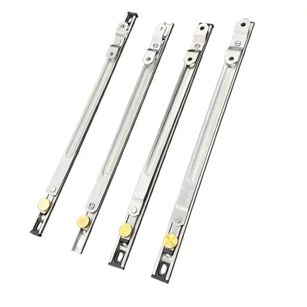 Universal Window Restrictor Punch Free Stainless Steel Wind Brace Adjustable Security Hardware For Modern Home Casement