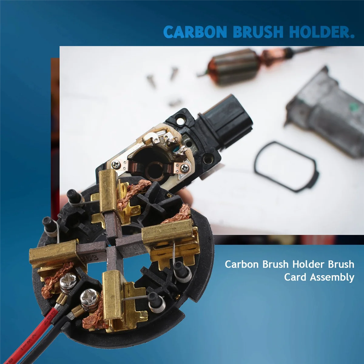 Trending Now Carbon Brush Holder Brush Card Assembly Replacement for AEG M18 18V M12 Hammer Drill & Impact Driver Accessories