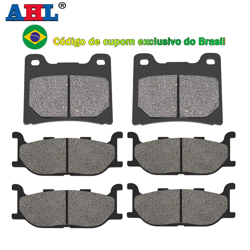 Pastilhas de freio dianteiro e traseiro para motocicleta, pastilhas de freio dianteiro e traseiro personalizado para yamaha xvs1100 xv1100 xvs xv 1000 v-star vstar