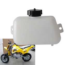 Motorcycle 1L white Plastic Motorcycle Petrol Fuel Tank For 2-Stroke 47cc 49cc Mini Motor Dirt Bike Dirtbike Moto Accessories