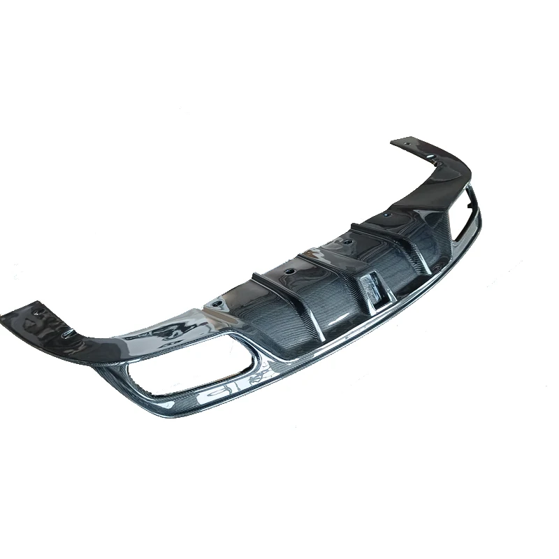 

STLFCM Style CLA W117 C117 CLA250 CLA45 Carbon Fiber Rear Diffuser for Benz CLA 2013-2018 with Brake Lights