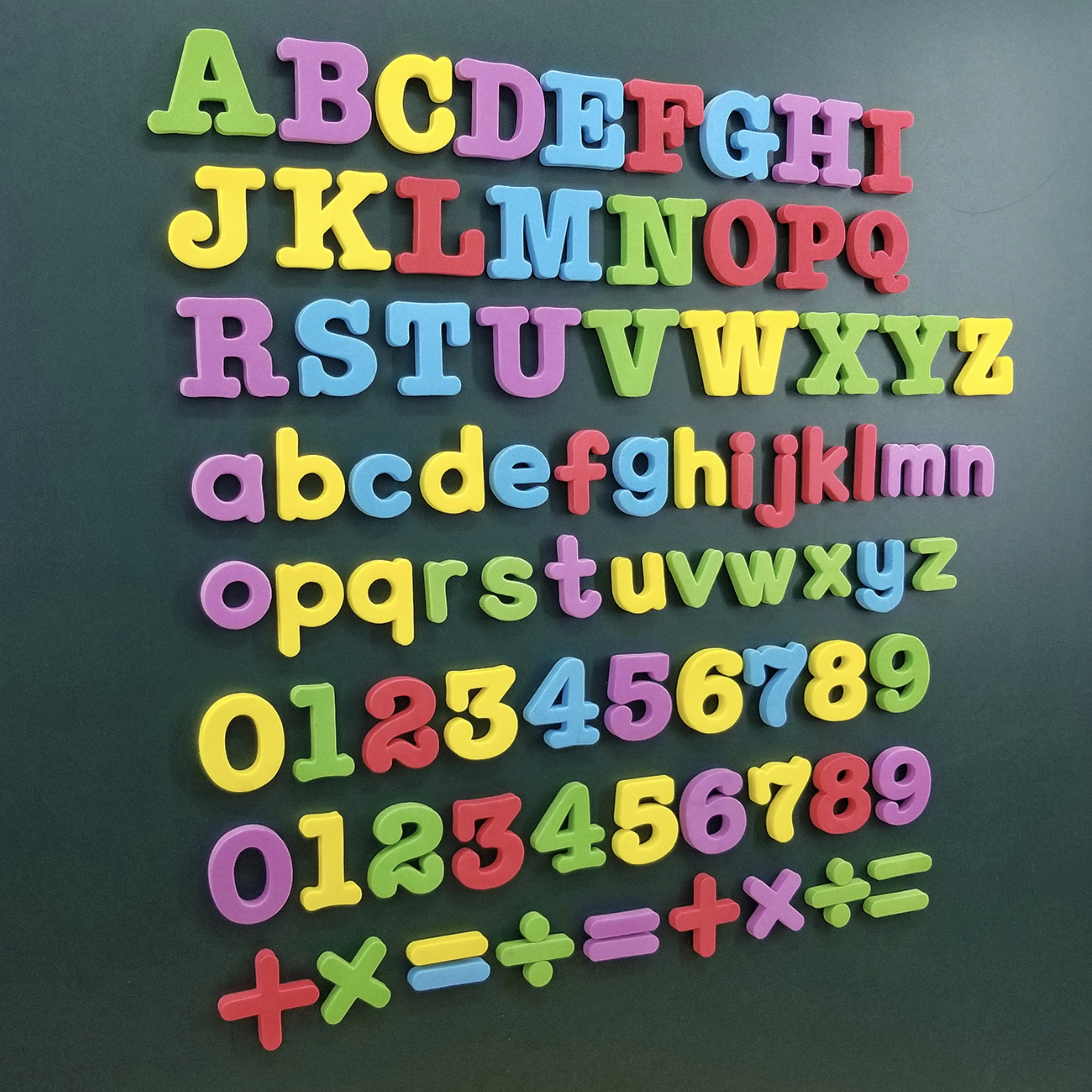 Magnetic Letters Numbers Alphabet ABC 123 Fridge Magnetic Children's Education Preschool English Word Spelling Digital Toy