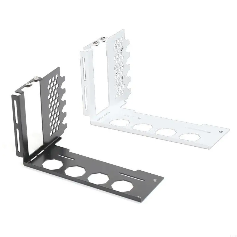 

F42D Vertical GPU Mount Bracket Graphics Card Holder, Video Card VGA Support Rack Durable Metal